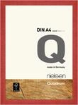 nielsen Bilderrahmen, 21 x 29,7 cm (A4), Holz, Rot, Dokumentenrahmen zum Aufh&auml;ngen