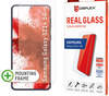 Displex Panzerglas 2D/ Clear (10H) für Samsung Galaxy S21+ 5G, Montagerahmen,