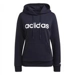 adidas Damen W Lin Ft HD Sweatshirt, Tinley/Wei&szlig;, XS