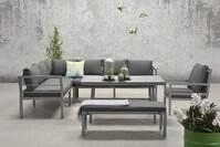Garden Impressions Hohe Dining Aluminium Lounge Blakes XL Anthrazit Links, Inklusive