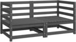 vidaXL Garten Ecksofas 2 STK., Modular Gartenm&ouml;bel, Sofa Lounge Sessel f&uuml;r Garten