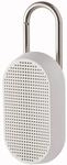 Lexon MINO T Bluetooth-Lautsprecher mit Karabiner, wasserabweisend (Wei&szlig;)