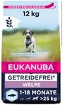 Eukanuba Welpenfutter getreidefrei mit Fisch f&uuml;r gro&szlig;e Rassen - Trockenfutter ohne