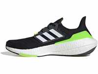 adidas Herren Ultraboost 22 Sneaker, core Black/FTWR White/solar Green, 46 EU