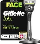 Gillette Labs Rasierer Herren, Nassrasierer, Metall, Grau | TESTSIEGER VON GILLETTE