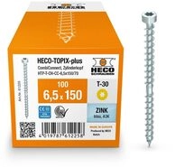 HECO-TOPIX-plus CombiConnect 6,5 x 150, Holzbauschraube, Zylinderkopf, T-Drive,...