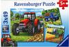 Ravensburger Kinderpuzzle - 09388 Große Landmaschinen - Puzzle für Kinder ab 5