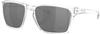 Oakley 0OO9448 Brille, poliert, transparent/Premium-Schwarz, 57 für Herren,...