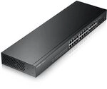 Zyxel Netzwerk Switch 24 Port | Smart Managed Gigabit | GS1900-24 | 24x GbE RJ-45 +