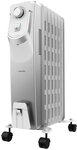 Cecotec &Ouml;l-Radiator ReadyWarm 7000 Space 360&ordm;. 1500 W, 7 Heizungsmodule, 3