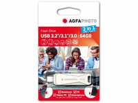 AgfaPhoto USB 3.0 2-in-1 64 GB USB-TypeC