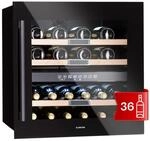 Klarstein Einbau-Weink&uuml;hlschrank, 2 Zonen Getr&auml;nkek&uuml;hlschrank Klein, Kleiner