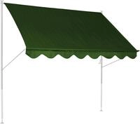 ANGERER Klemmmarkise Standard gr&uuml;n, 400 cm