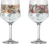 Ritzenhoff 3691002 Gin-Glas 700 ml - Serie Schattenfauna Set Nr. 2 – 2 Stück,
