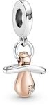 PANDORA Charm "Schnuller Kind" Silber ros&eacute;vergoldet 781490C01