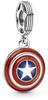 PANDORA x MARVEL Charm Anhänger Captain America Schild Silber 790780C01