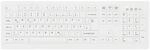 Active Key AK-C8100F-FU1-W/GE Kabellose Hygiene PC-Tastatur, USB, 2.4GHz Funk...