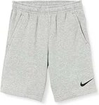 Nike Jungen Y Nk Flc Park20 Short Kz Kurze Hose, Dk Grey Heather/Black/Black, XS