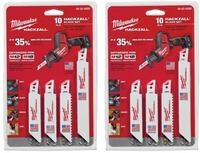 Milwaukee S&auml;bels&auml;geblatt Hackzall Set, 49220220
