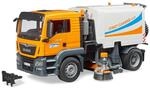 Bruder 03780 - MAN TGS LKW Stra&szlig;enreinigung - 1:16 Kehrmaschine...