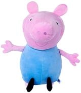 Simba 109261003 - Peppa Pig Pl&uuml;sch Schorsch, 31cm, im Standardoutfit, Pl&uuml;schfigur,