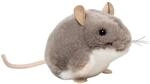 Teddy Hermann 92657 Maus grau 9 cm, Kuscheltier mit idealem Recyclinganteil