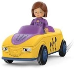 Toddys by Siku 0104, Zoe Zoomy, 3-teiliges Spielzeugauto, Zusammensteckbar, Inkl.