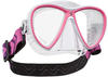 SCUBAPRO Synergy Twin Tauchmaske mit Comfort Strap (klar/pink)
