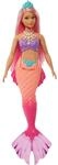 Barbie Dreamtopia Rainbow Magic Mermaid, mit rosa Haaren und blau-gr&uuml;ner Krone,