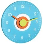 TFA Dostmann Analoge Design-Wanduhr, 60.3015.06, leise durch das Sweep Uhrwerk,