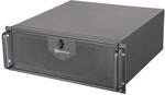 Silverstone Technology RM42-502, 4U Rackmount-Server Geh&auml;use, 240mm AIO, USB Typ-C,