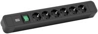 BACHMANN - Primo 2 - Steckdosenleiste 6-Fach mit Schalter. 6fach...