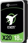 Seagate Exos X20 Enterprise 18TB HDD, interne Festplatte, Hyperscale 12GB/s SAS,