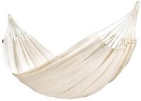 LA SIESTA&reg; Modesta Latte - Klassische Doppel-H&auml;ngematte aus Bio-Baumwolle