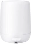 blomus Kosmetikeimer SONO | Treteimer 5L mit Soft-Close & Pedal | Farbe White | Bad