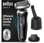 Braun Rasierer Herren Elektrisch Series 7, 71-N7200cc, Schwarz | Kabelloser