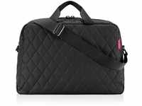 reisenthel duffelbag M Rhombus Black - stylische vielseitige Reisetasche -
