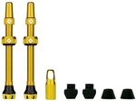 Muc-Off Goldene Presta Tubeless Ventile, 60 mm - Hochwertige Anti-Leck...