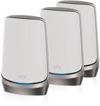 NETGEAR Orbi WiFi 6E Mesh Quad-Band WLAN System (RBKE963) | WiFi 6E Router mit 2