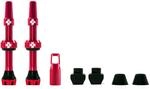 Muc-Off Rote Presta Tubeless Ventile, 44 mm - Hochwertige Anti-Leck Fahrradventile