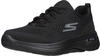 Skechers Damen GO Walk Arch FIT Motion Breeze Sneakers, Schwarz, 37 EU