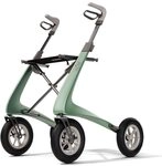 Rollator Carbon Overland by Acre Belastbar Bis 150kg Luftgef&uuml;llte Gummireifen