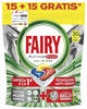 Fairy Platinum PLUS - Spülmaschinentabs All-In-One 30 Kapseln Zitrone, Lemon