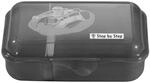 Step by Step Lunchbox "Ninja Yuma", schwarz, mit Trennwand und Klickverschluss,