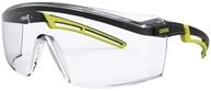 Uvex Schutzbrille Astrospec 2.0 schwarz/lime, 100% UV-Schutz Gr&ouml;&szlig;e