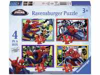 Ravensburger Ultimate Spider-Man 4 In A Box Jigsaw Puzzles