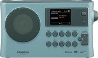 SANGEAN WFR-28 BT &ndash; Portables Internet-Radio mit WiFi, Musik-Streaming, DAB+/FM,
