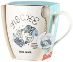 Ritzenhoff & Breker Jumbotasse Astro Sternzeichen Gr&ouml;&szlig;e Jumbotasse 650 ml Fische