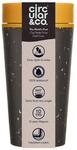 Circular & Co Kaffeebecher 2Go Kaffeebecher 340 ml - OS - schwarz/gelb