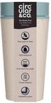 Circular & Co Kaffeebecher 2Go Kaffeebecher 340 ml - OS - wei&szlig;/blau